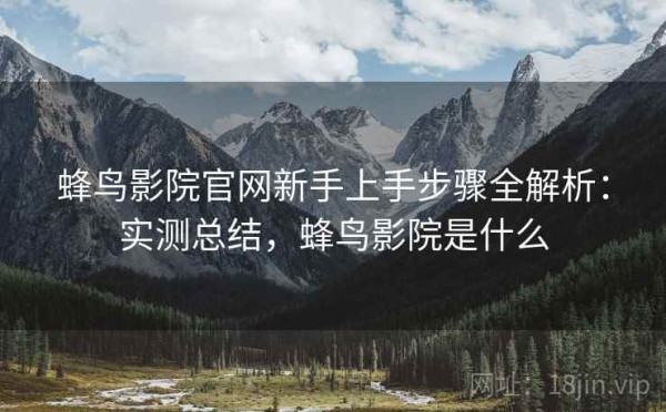 蜂鸟影院官网新手上手步骤全解析：实测总结，蜂鸟影院是什么