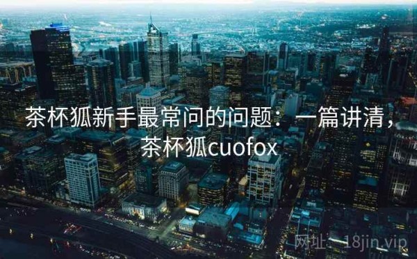 茶杯狐新手最常问的问题：一篇讲清，茶杯狐cuofox