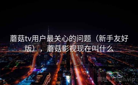 蘑菇tv用户最关心的问题（新手友好版），蘑菇影视现在叫什么